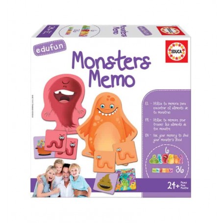 Educa Monsters Memo