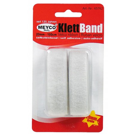 Meyco - Fita Velcro Branco