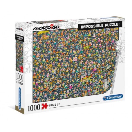 Clementoni Puzzle Impossível 1000 Peças Mordillo 39550