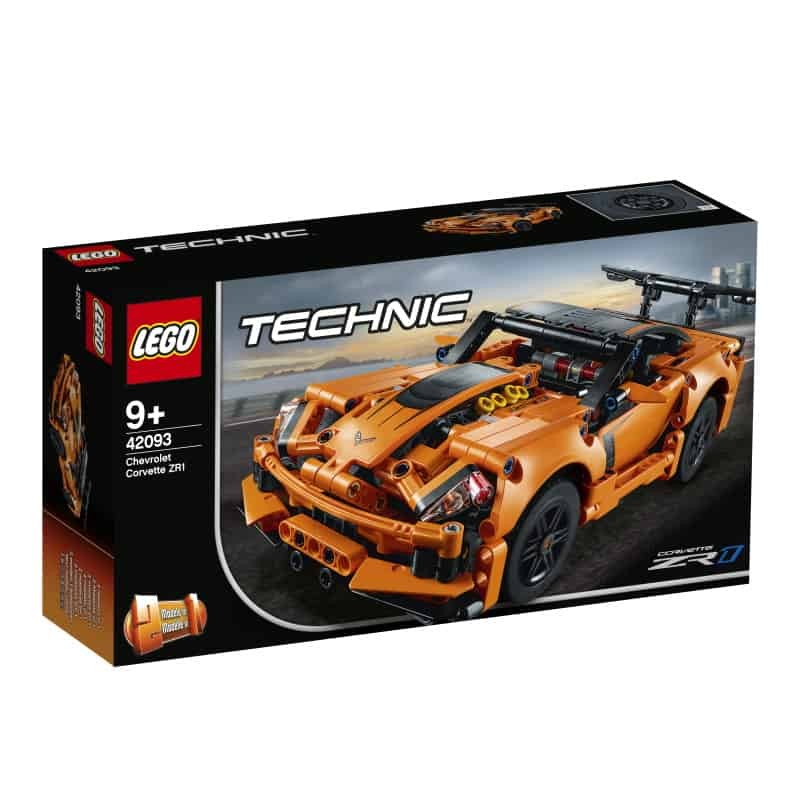 Technic: Chevrolet Corvette ZR1 - 42093 (Idade mínima: 9 - 579 Peças)