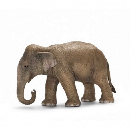 Schleich - Elefante Asiático Fêmea Castanho