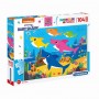 Clementoni - Puzzle 104 Peças Maxi: Baby Shark
