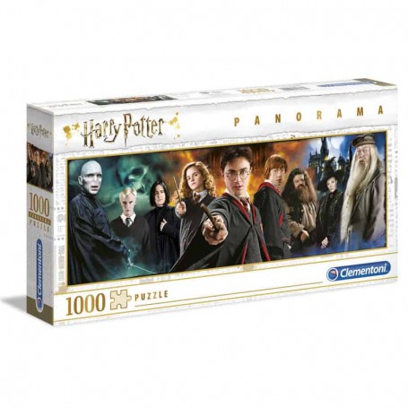 Clementoni - Puzzle 1000 Harry Potter Panorama