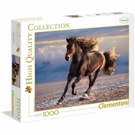 Clementoni - Puzzle 1000 Peças Cavalo Livre