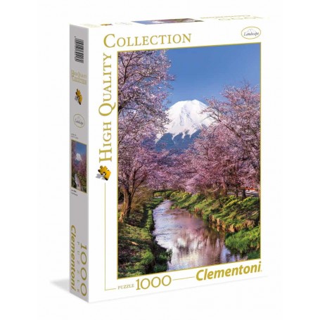 Clementoni - Puzzle 1000 Peças HQC Montanha Fuji