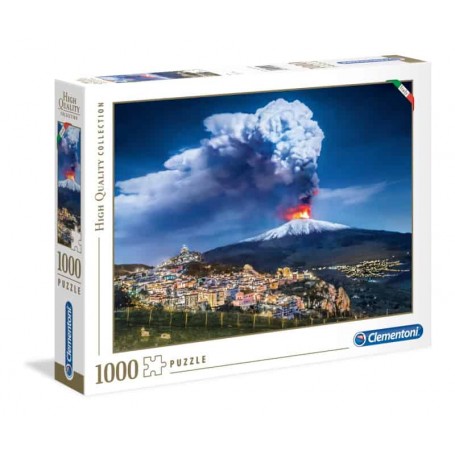 Clementoni - Puzzle 1000 Peças Italian Collection - Etna