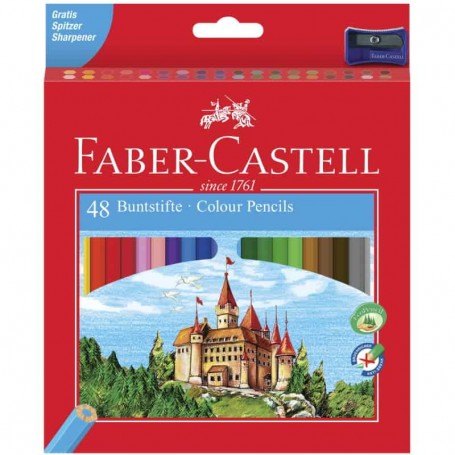 Faber Castell - Eco Lápis de Cor: Caixa de 48 Unidades