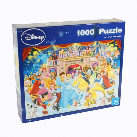 Disney - Puzzle Ferias No Gelo - 1000 Peças