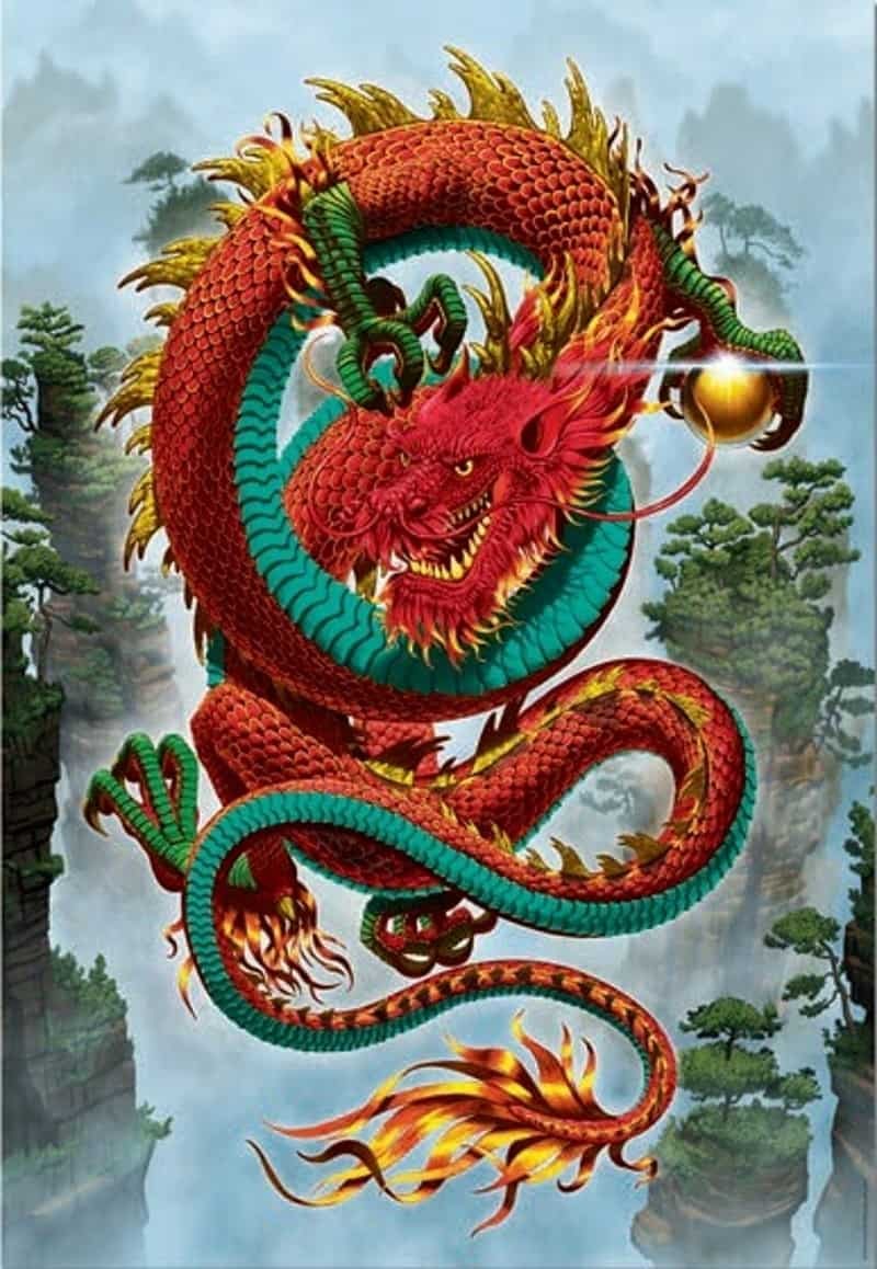 Puzzle EDUCA BORRASEl Dragon De La Buena Fortuna De Vincent Hie (Idade Mínima: 12 Anos - 500 Peças)