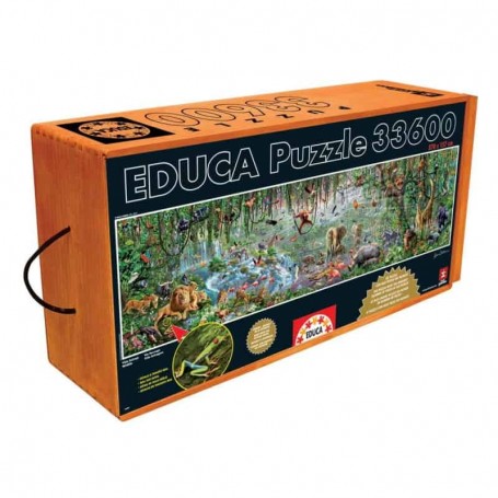 Educa - Puzzle 33600 Peças - Vida Selvagem