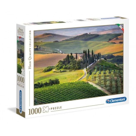 Clementoni - Puzzle 1000 Peças Hq Tuscany Clementoni