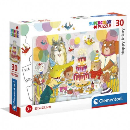Clementoni - Puzzle 30 Peças Happy B-day!