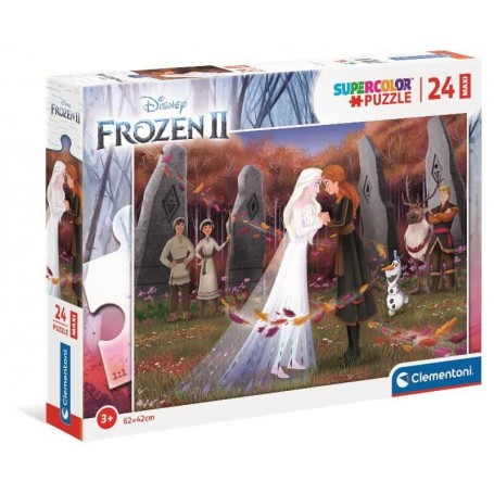 Clementoni - Puzzle 24 Peças Maxi Frozen 2