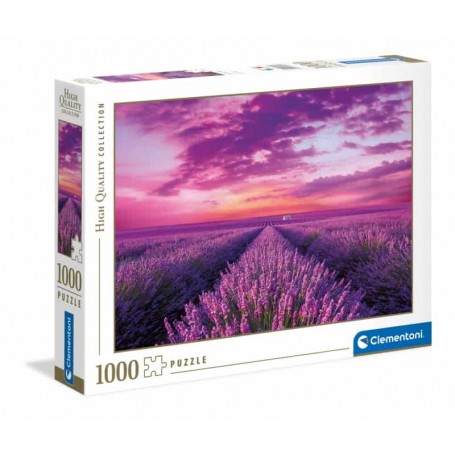Clementoni - Puzzle 1000 Peças HQC Lavender Field