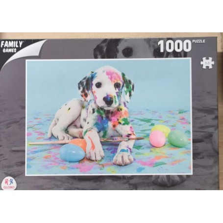 Globo - Puzzle 1000 Peças Family Games - Dálmata