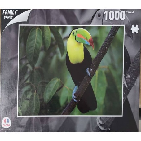Globo - Puzzle 1000 Peças Family Games - Toucan