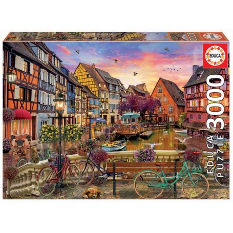 Educa - Puzzle 3000 Peças Colmar, França