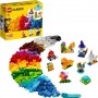 Lego Classic Tijolos Criativos Transparentes