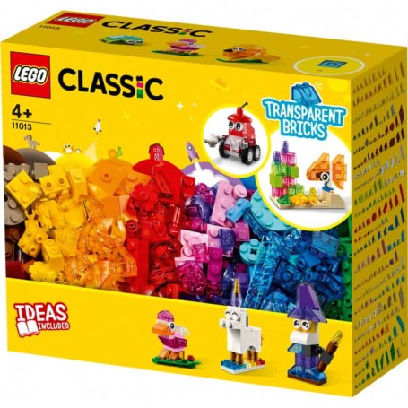 Lego Classic Tijolos Criativos Transparentes