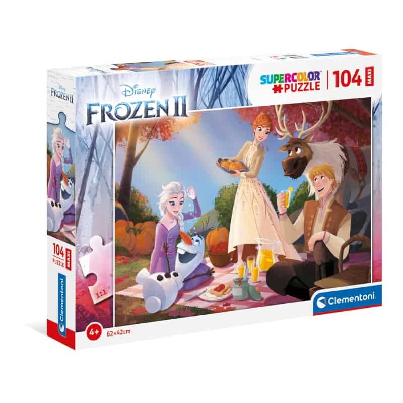 Puzzle 104 PeÇas Maxi Frozen 2 