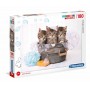 Clementoni - Puzzle 180 Peças Lovely Kittens