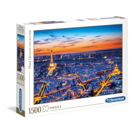 Clementoni - Puzzle 1500 Peças HQC Vista de Paris
