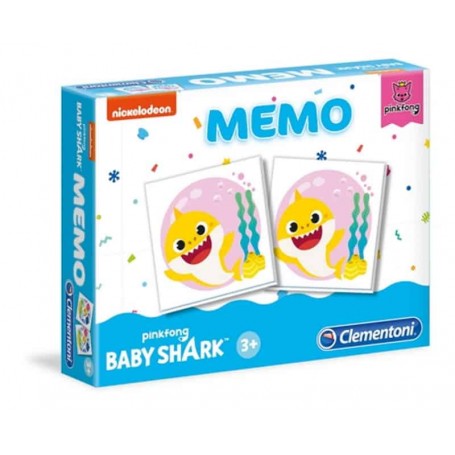 Clementoni - Memo Pocket Baby Shark