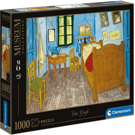 Clementoni - Puzzle 1000 Peças: Quarto em Arles
