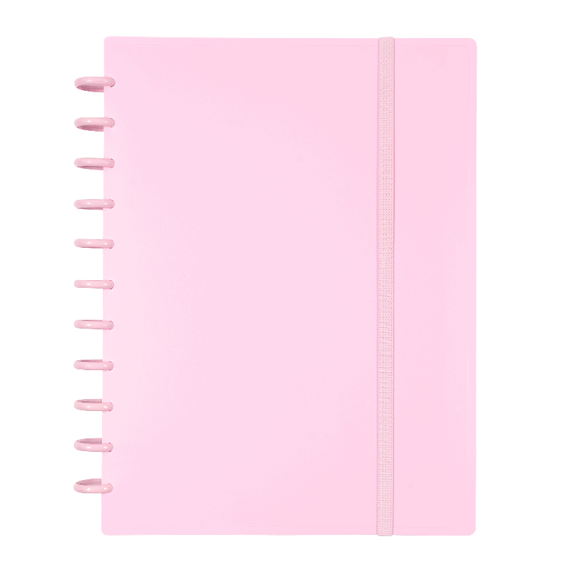 Caderno Inteligente Ingeniox A4 Pautado Rosa