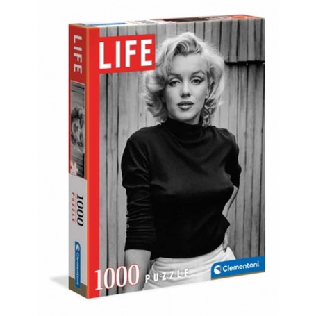 Clementoni - Puzzle 1000 Peças Life: Marilyn Monroe