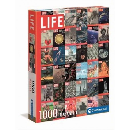 Clementoni - Puzzle 1000 Peças Life: Covers
