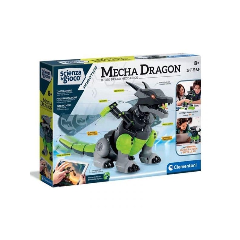 Clementoni Mecha Dragon O Robot Mecânico