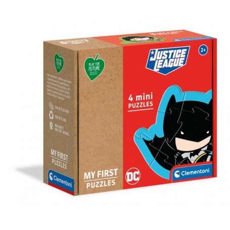 Clementoni - My First Puzzle 3+6+9+12 peças PFF: DC Comics Justice