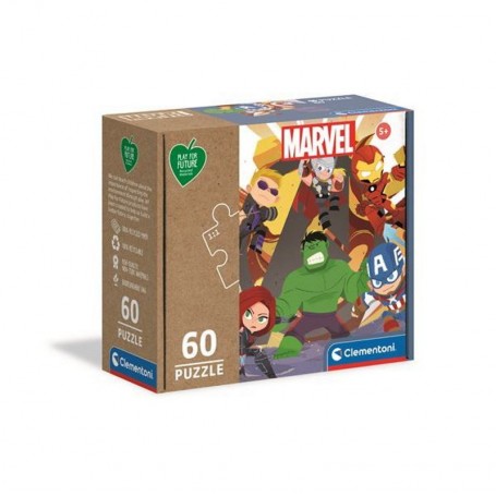 Clementoni - Puzzle 60 Peças: Avengers